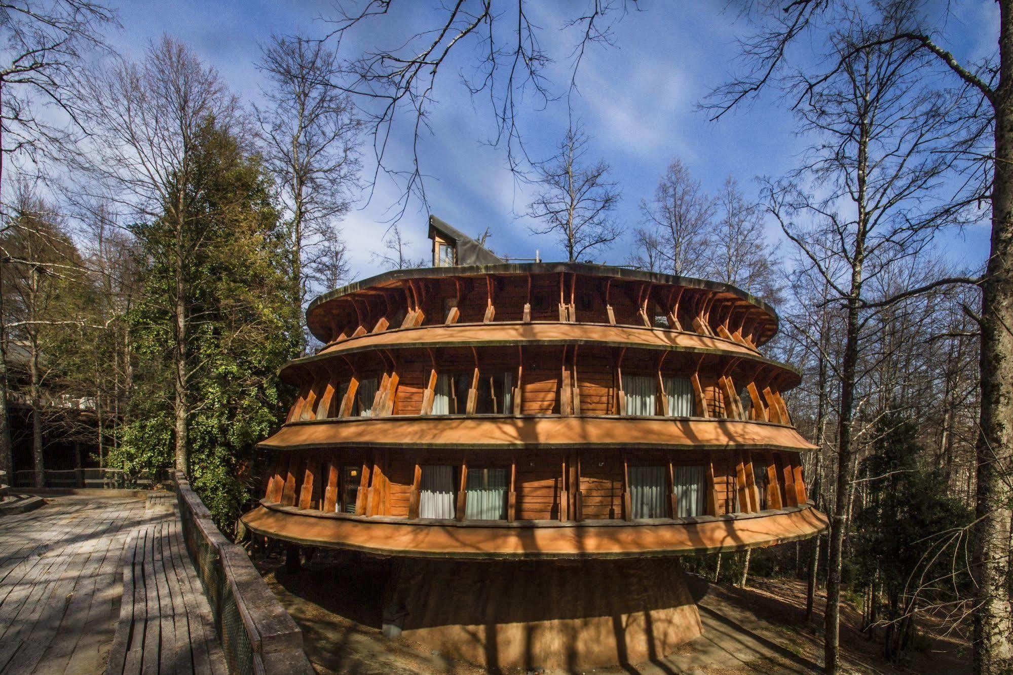 Vila Huilo Huilo Reino Fungi Puerto Fuy Exteriér fotografie